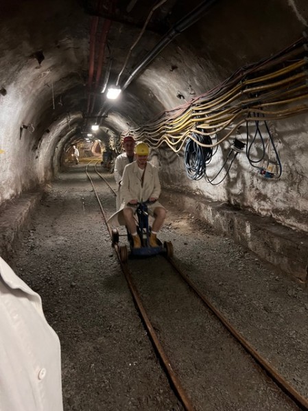 Mit dem Grubenrad unterwegs